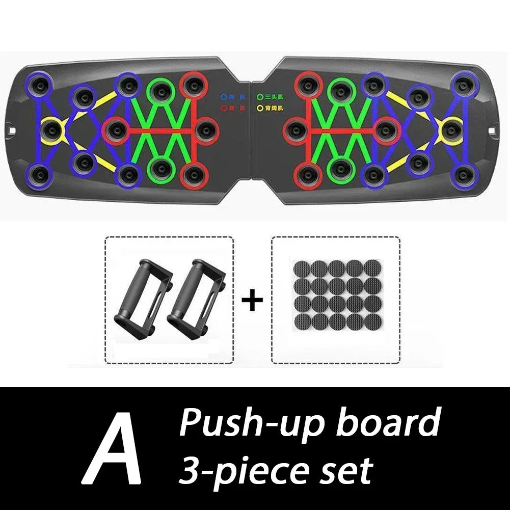 21-in-1 Portable Folding Push-Up Board