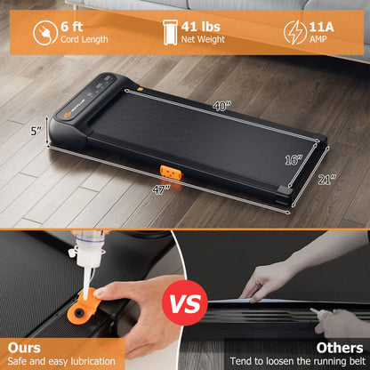 Under Desk Walking Pad Treadmill