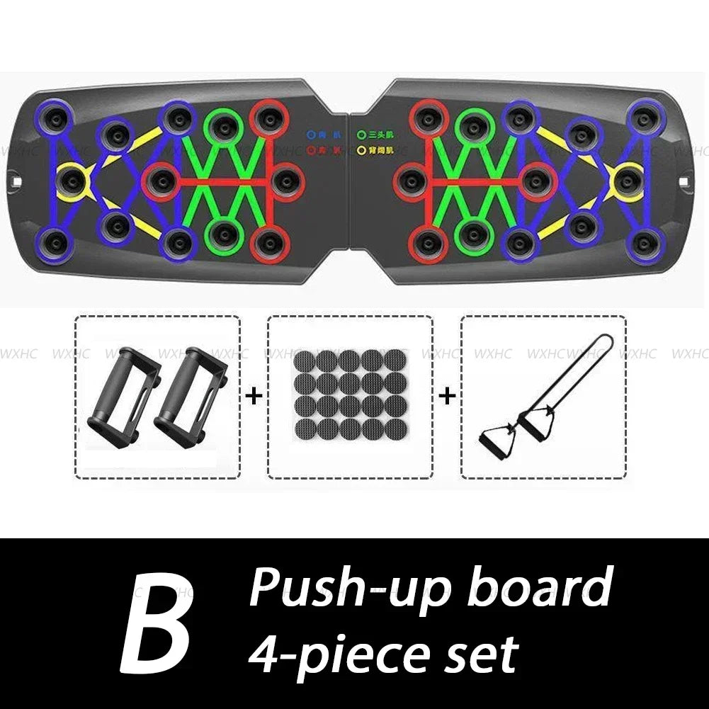 21-in-1 Portable Folding Push-Up Board