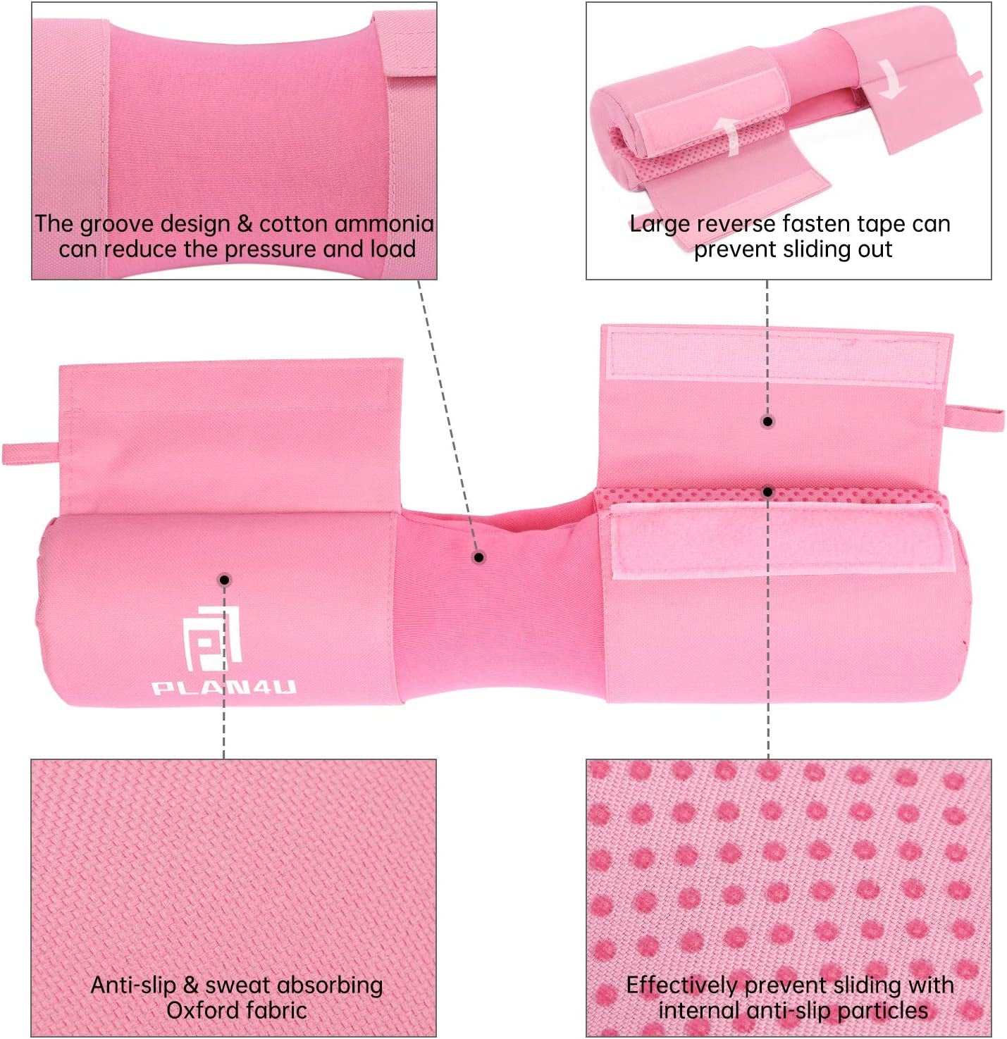 Barbell Pad Set for Squats & Hip Thrusts and More