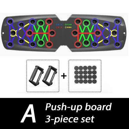 21-in-1 Portable Folding Push-Up Board