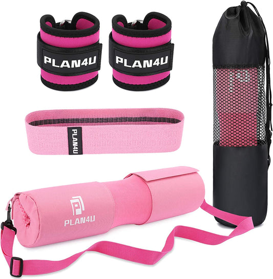 Barbell Pad Set for Squats & Hip Thrusts and More