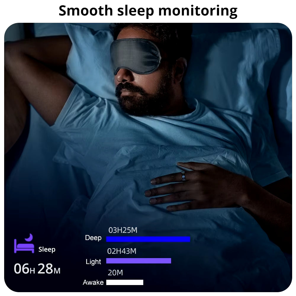 R06 Waterproof Smart Ring - Health Monitor & Fitness Tracker