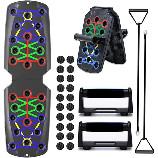 21-in-1 Portable Folding Push-Up Board